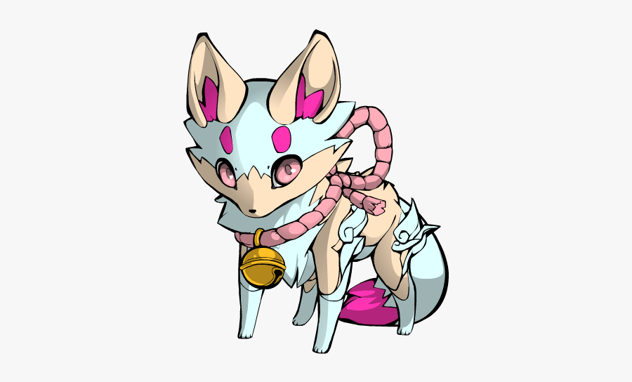 ~ Whisper ~ - Blue And Purple Fox, Transparent Clipart