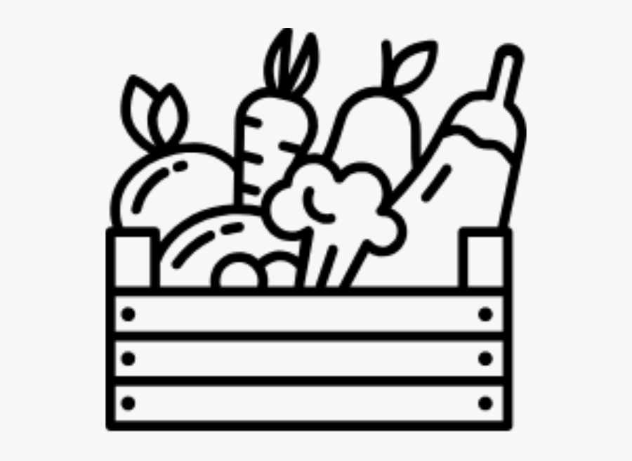 Box Of Food Icon, Transparent Clipart