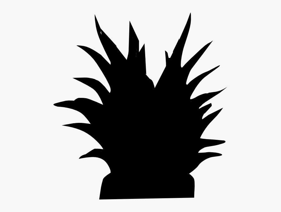 Plant Silhouette Clip Art, Transparent Clipart