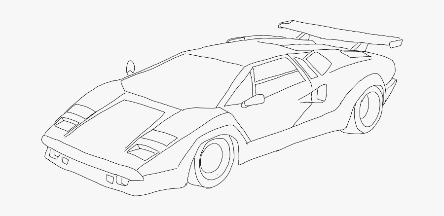 Clip Art Lambo Drawing, Transparent Clipart