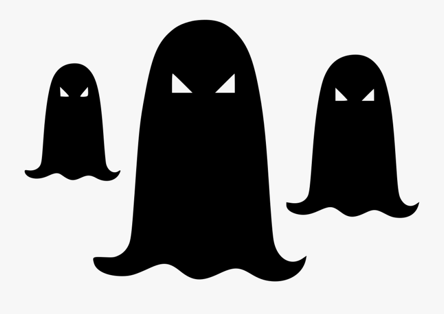 Halloween Black Ghost Halloween Ghost Group Ghost, Transparent Clipart