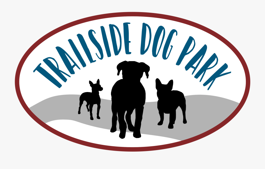 Trailside Dog Park Logo, Transparent Clipart