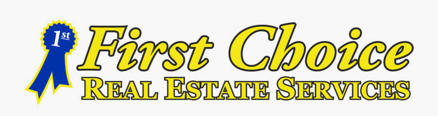 First Choice Real Estate Services, Transparent Clipart