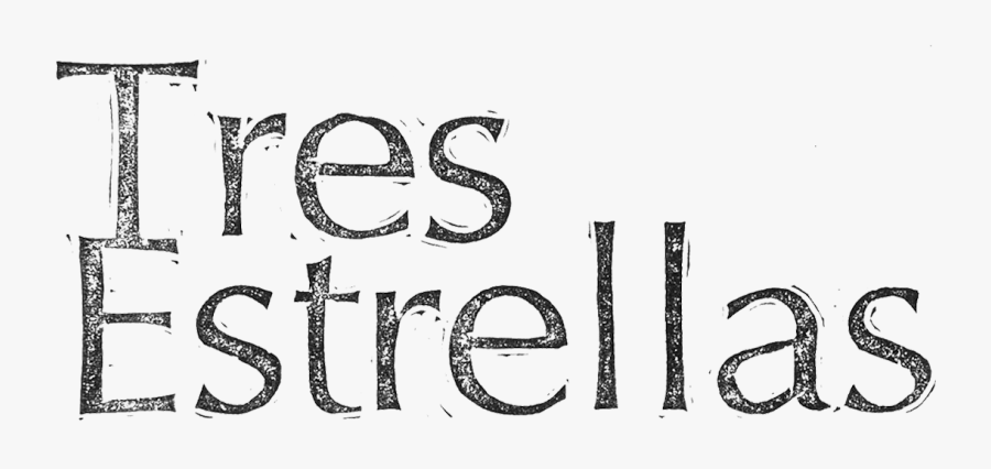 Tres Estrellas Gallery - Calligraphy, Transparent Clipart