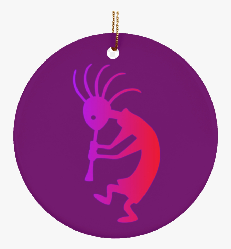 Ornament Kokopelli Ceramic Southwestern Clipart Transparent - Apo Bank, Transparent Clipart