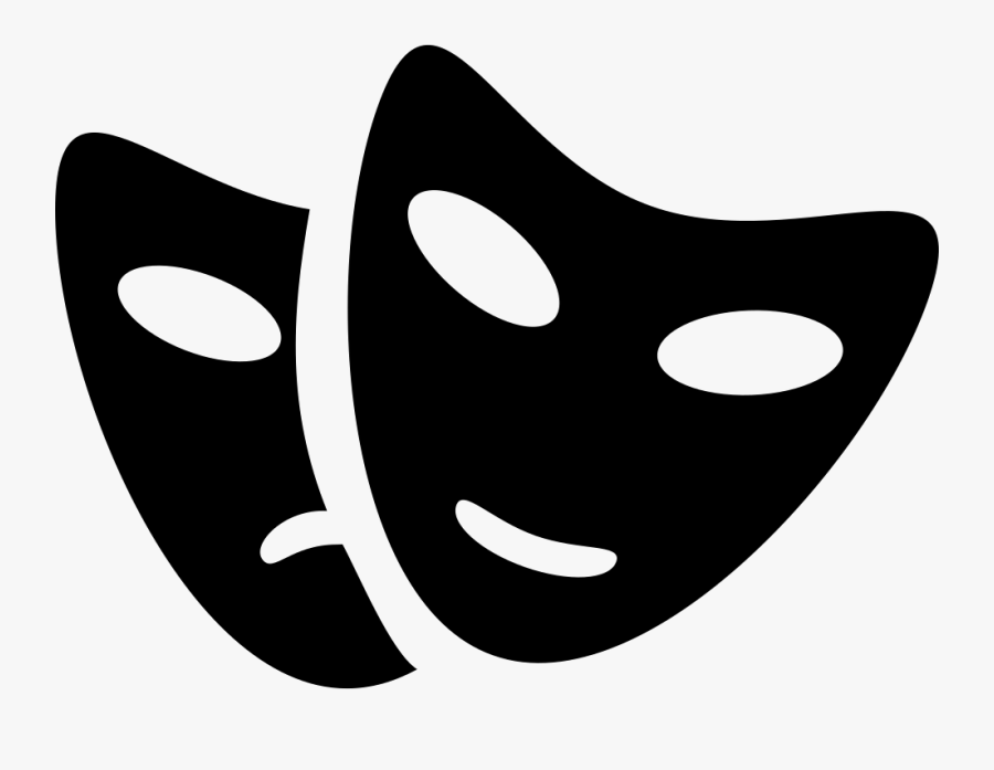 Theatre Masks - Teatro Icon Png, Transparent Clipart