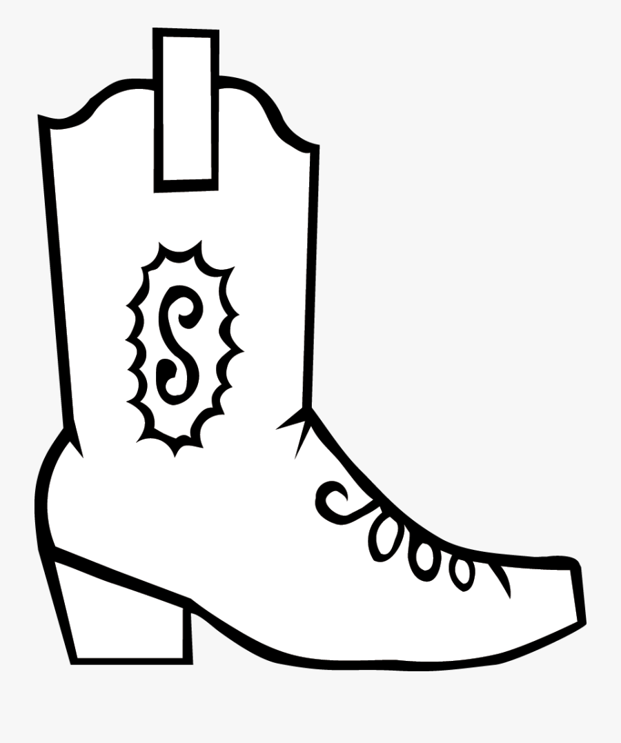Boots4 - Cowboy Boot, Transparent Clipart