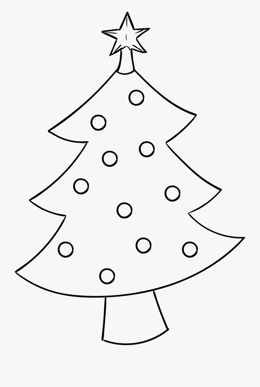 Christmas Tree, Transparent Clipart