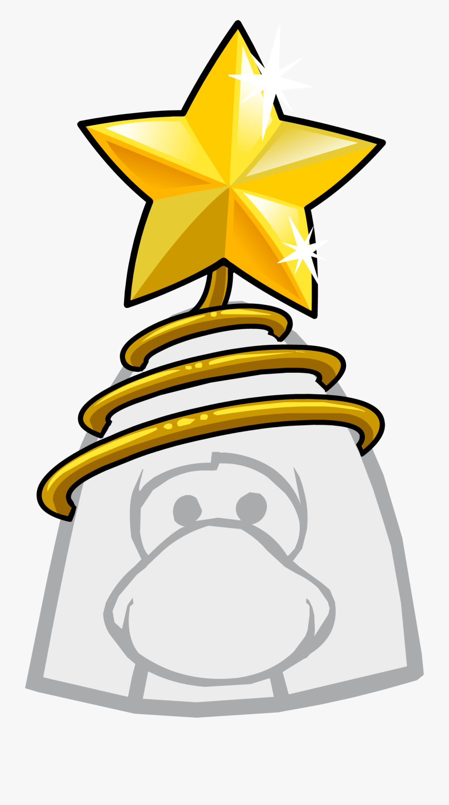 The Tree Topper - Club Penguin Optic Headset, Transparent Clipart