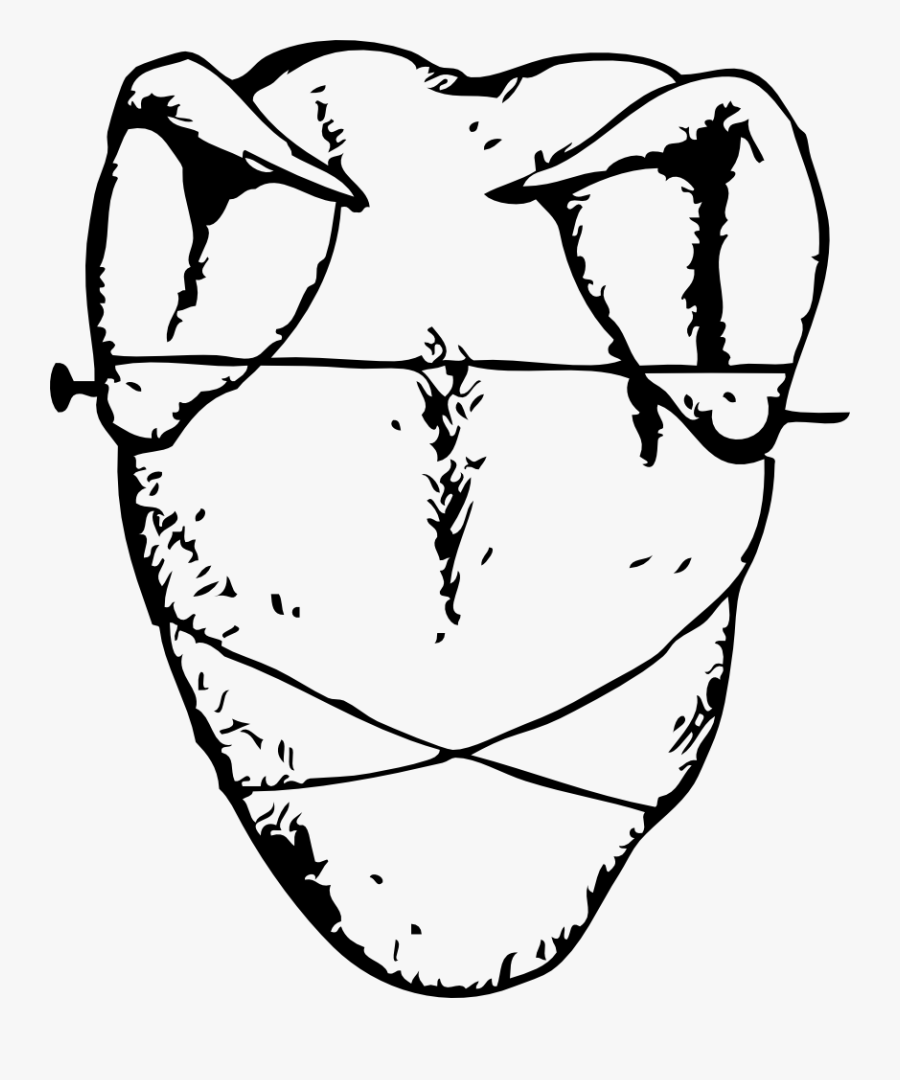 Boiled Trussed Fowl - Chicken, Transparent Clipart