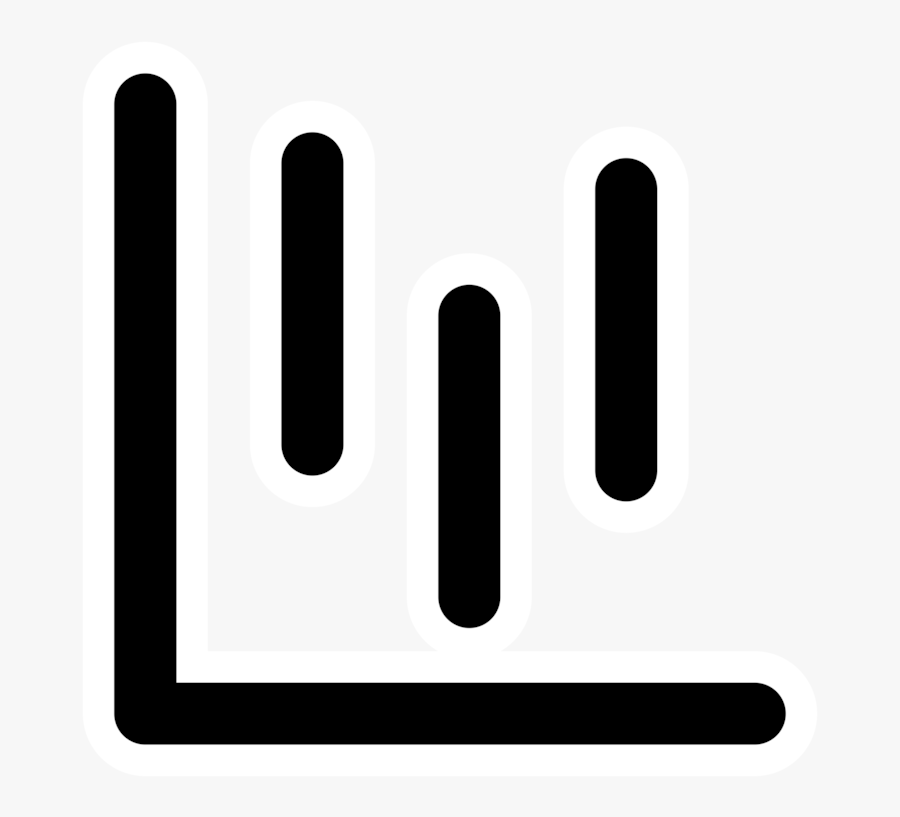 Line Chart Graph Of A Function Statistics - Graph View Icon, Transparent Clipart