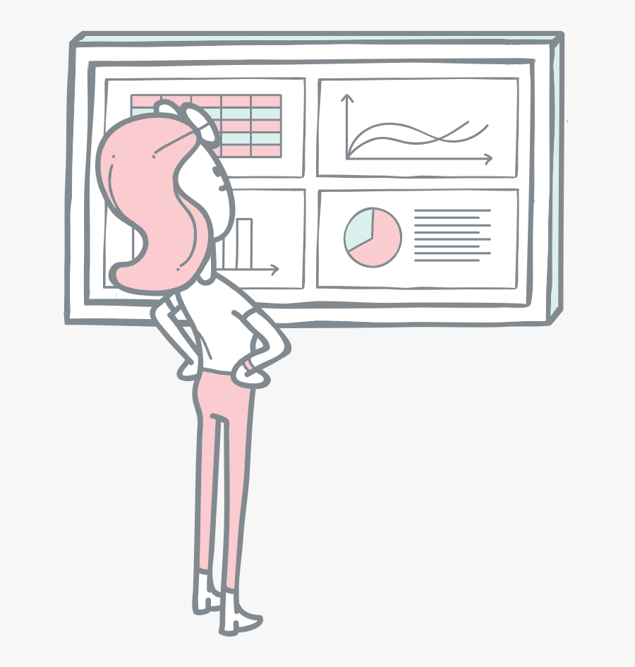 Crystal Clear Insight With Statistics And Predictions - Cartoon, Transparent Clipart