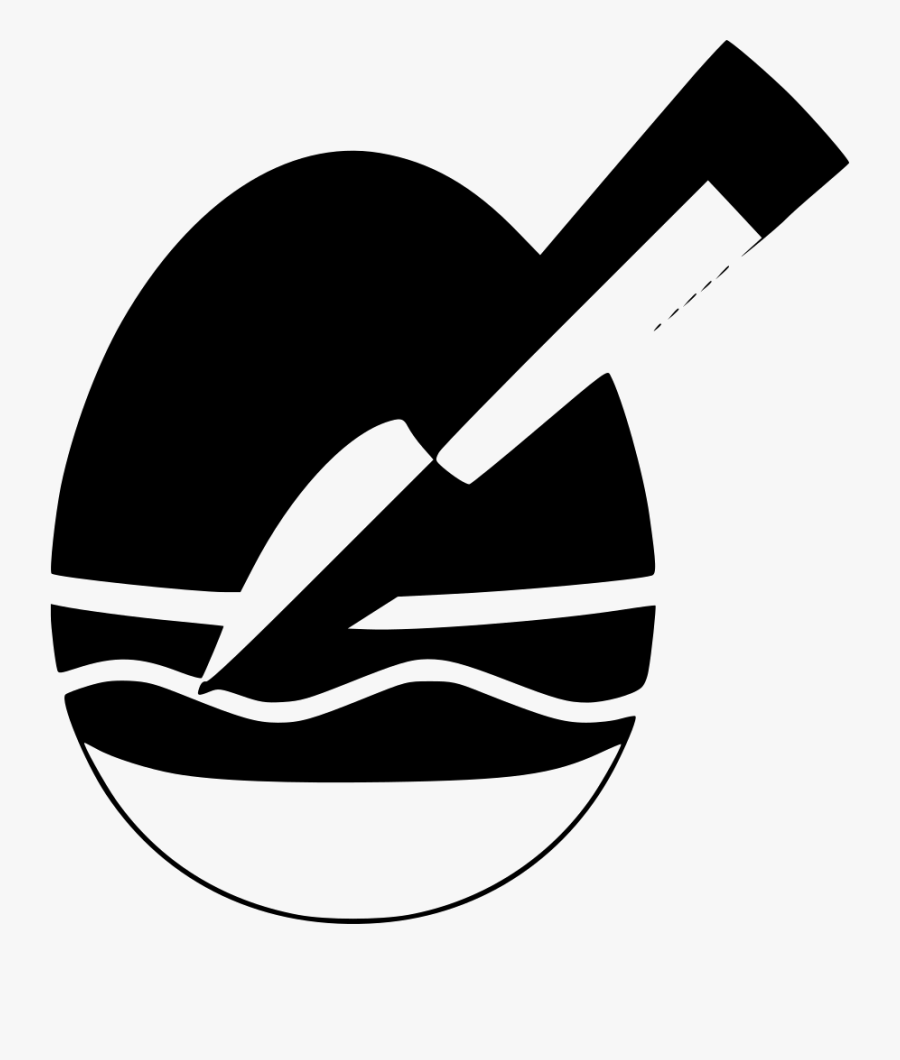 Paint Brush Egg Painting Comments, Transparent Clipart
