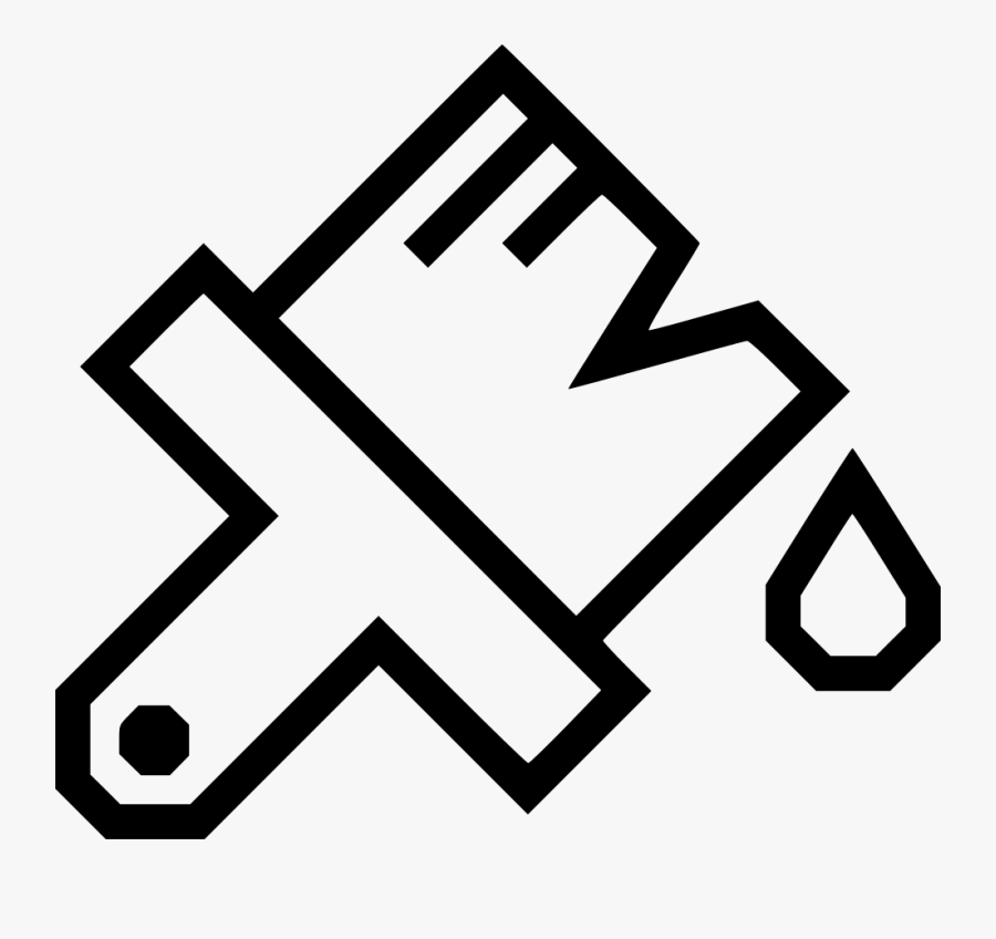 Format Paint Brush Painter Style Tool Graphic - Pen Drive Png Desenho, Transparent Clipart