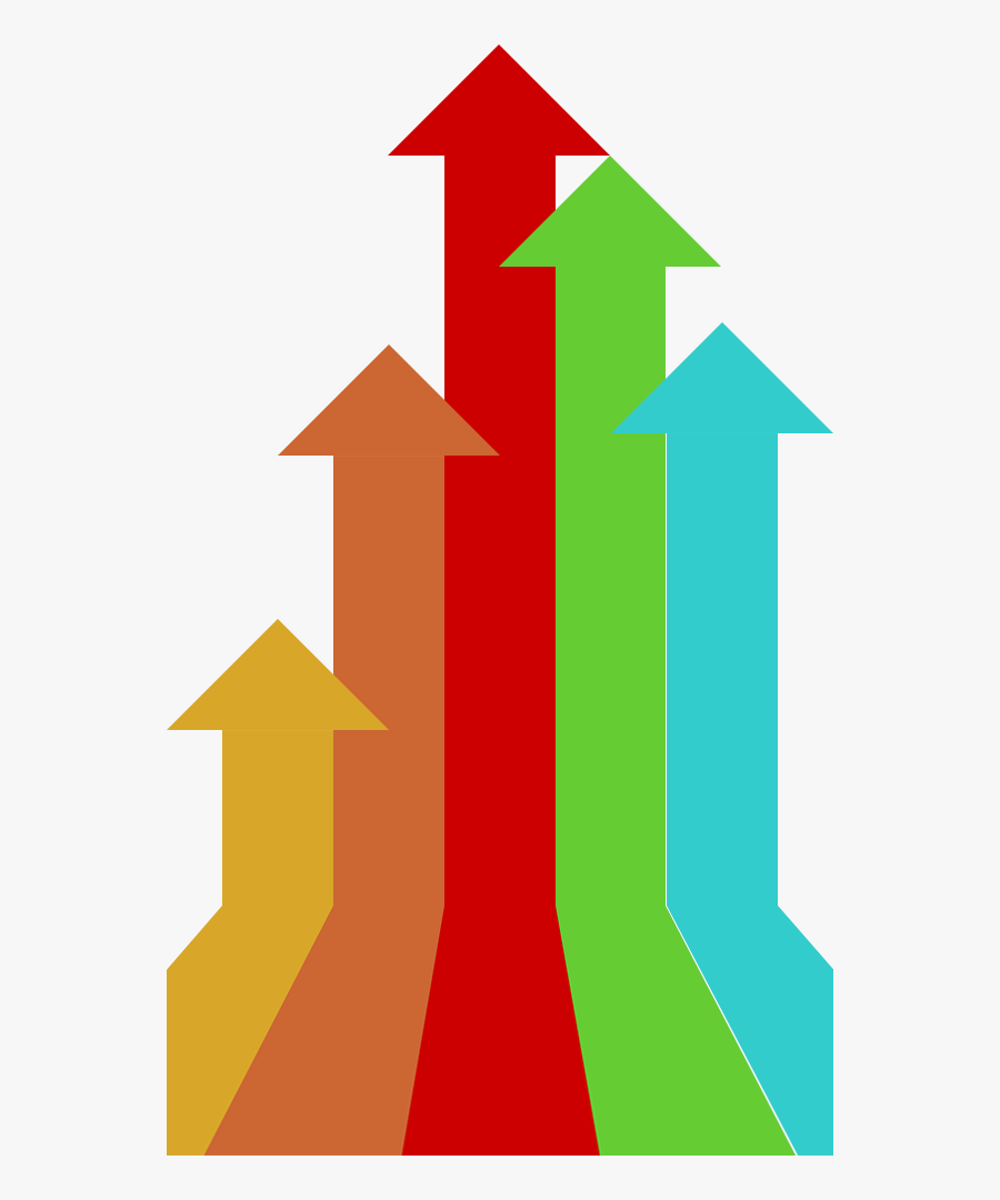 Arrows Traveling Ever Upward - Action Plan Arrow Art, Transparent Clipart