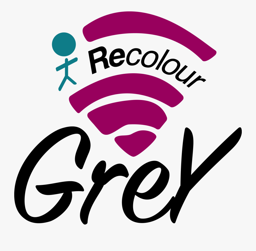 Recolour Grey Logo - Grey, Transparent Clipart