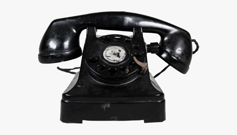 Clip Art Vintage U S - Phone No Rotary, Transparent Clipart