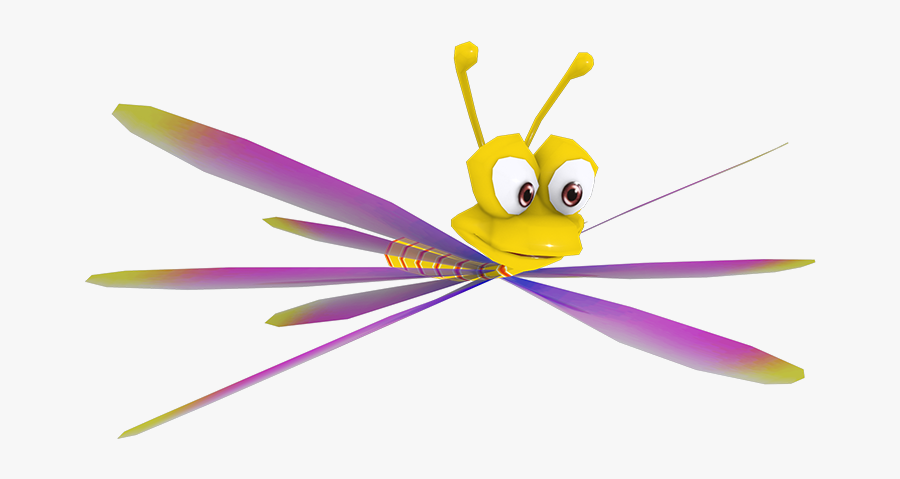 Download Zip Archive - Dragonfly Spyro, Transparent Clipart