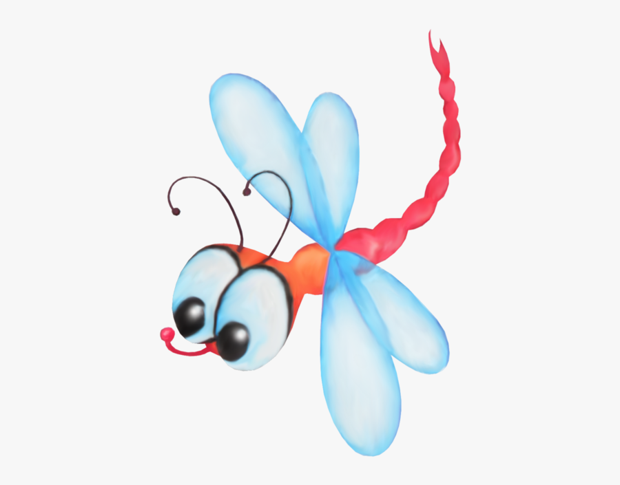 แมลงปอ การ์ตูน น่า รัก, Transparent Clipart