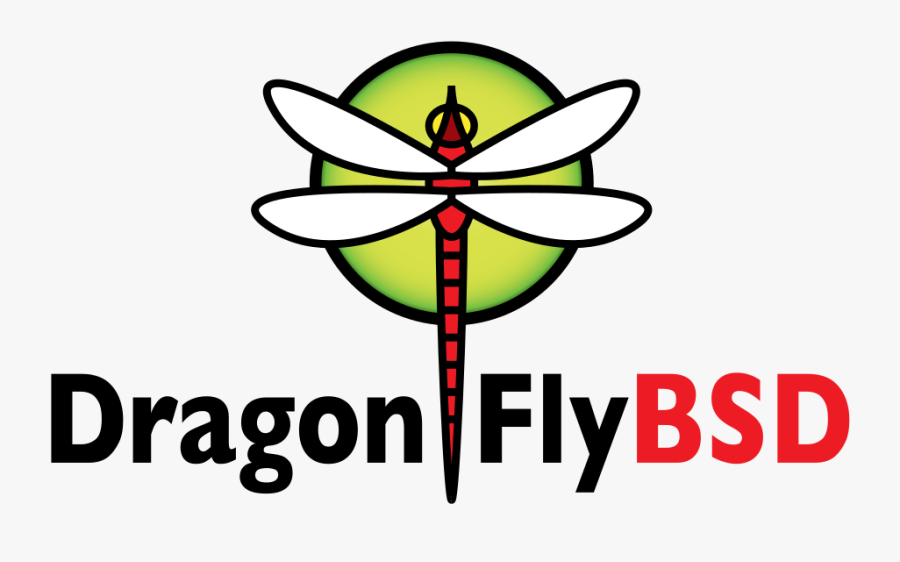 Dragonfly Bsd Logo, Transparent Clipart