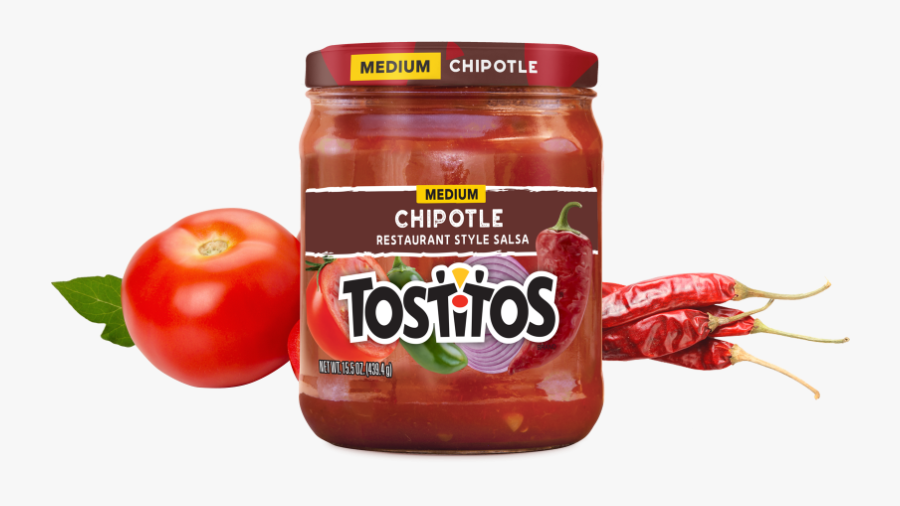 Clip Art Tostitos Chipotle Restaurant Style - Tostitos Roasted Red Pepper Salsa, Transparent Clipart