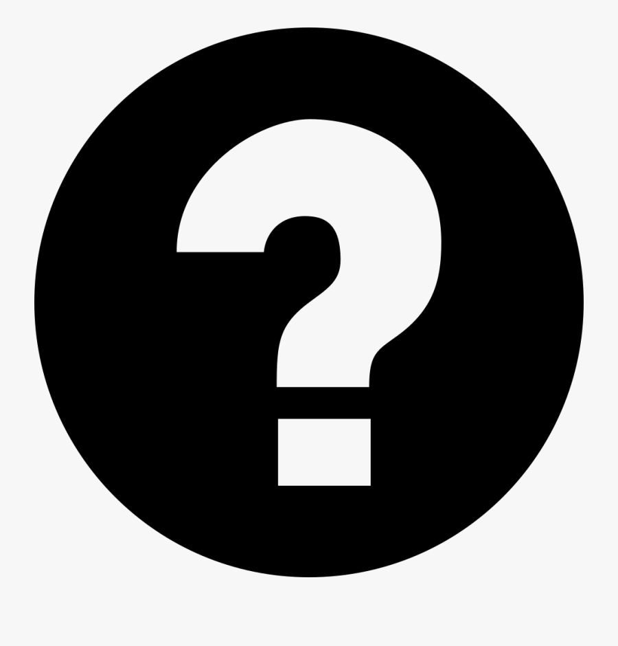 Red Question Mark X - Question Mark Circle Icon, Transparent Clipart