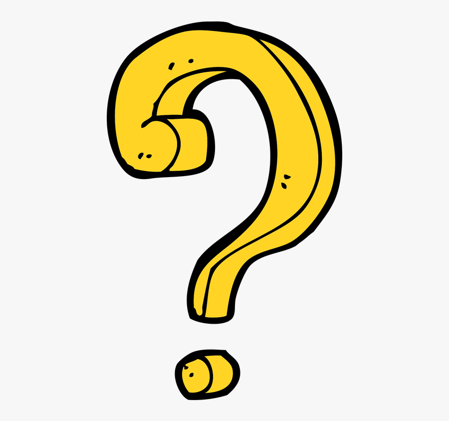 Transparent Yellow Question Mark Png - Question Mark Cartoon Png, Transparent Clipart