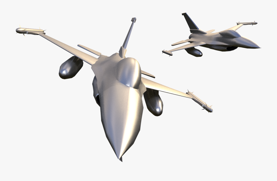 Started With A 3d Mockup That I Created In Blender - Fighter Aircraft, Transparent Clipart