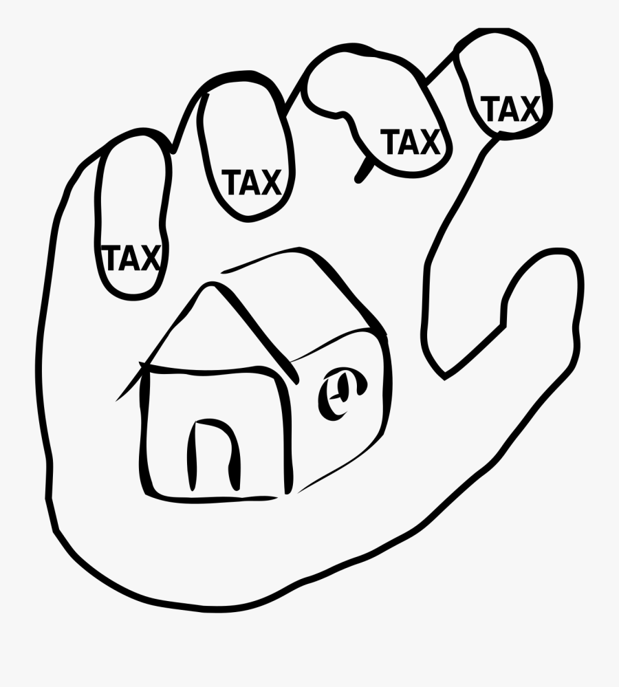 Tax On House Clip Arts, Transparent Clipart
