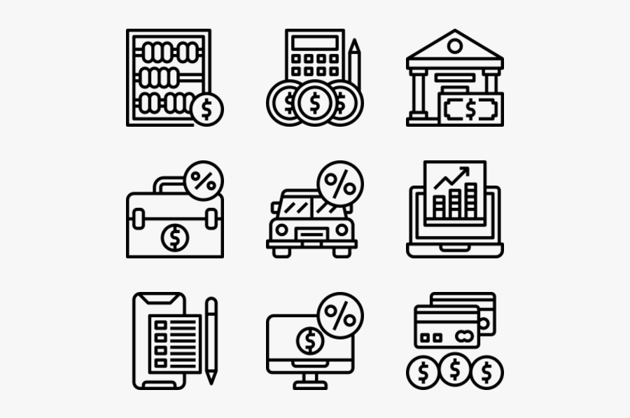 Taxes - Texteditor Icons, Transparent Clipart