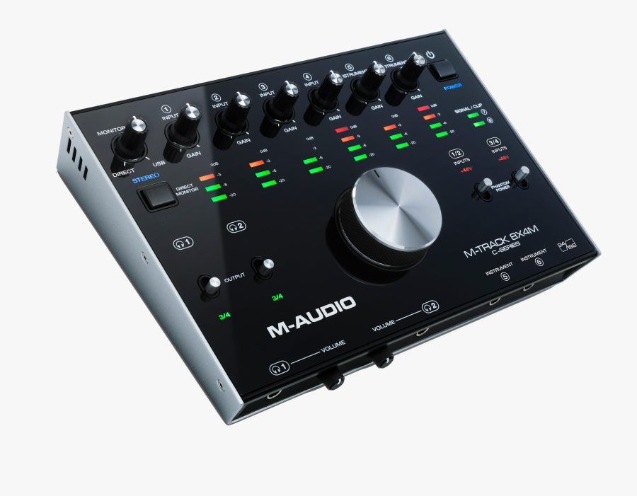 M Audio M Track 8x4m, Transparent Clipart