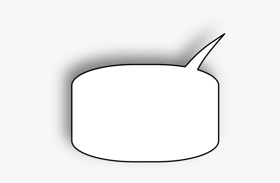Speech Bubble Upside Down, Transparent Clipart