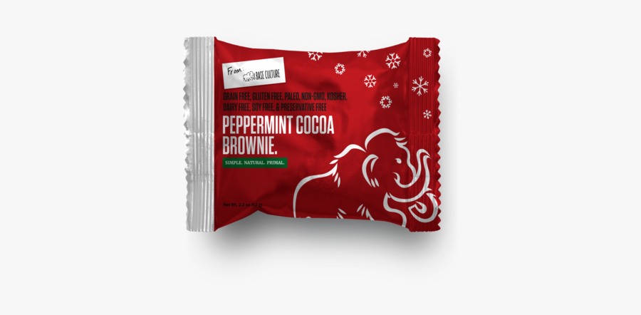 Peppermint Cocoa Brownie - Graphic Design, Transparent Clipart