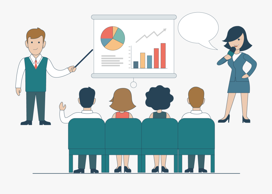 Clip Art Business Meeting Clip Art Free - Explain Clipart, Transparent Clipart