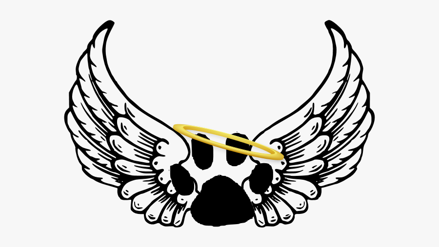 Dog Angel Wings Clipart, Transparent Clipart