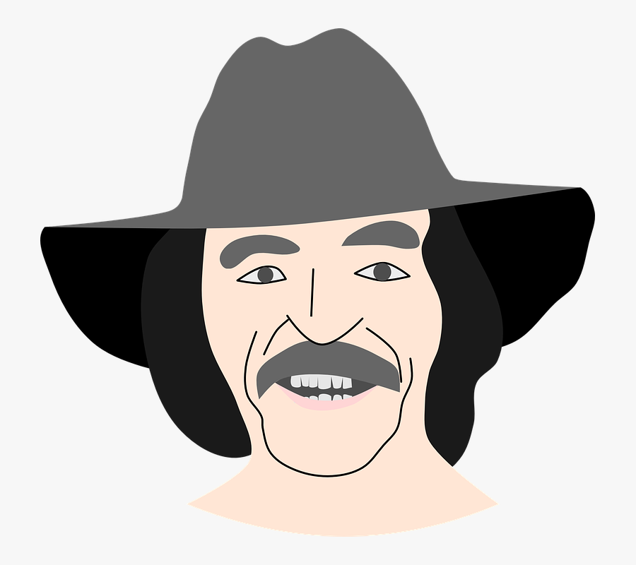 Mexican Cartoon Man 21, Buy Clip Art - Bıyıklı Adamlar Png, Transparent Clipart