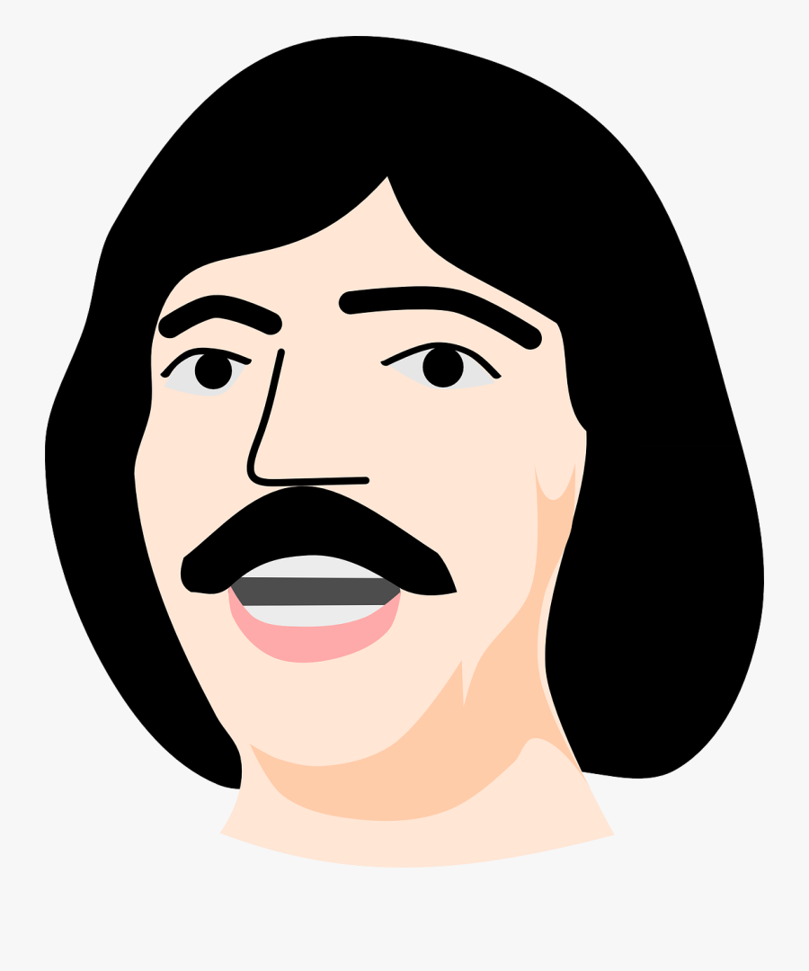 Mexican Gaucho Man Moustache Png Image - Cool Mustache Man Clipart, Transparent Clipart
