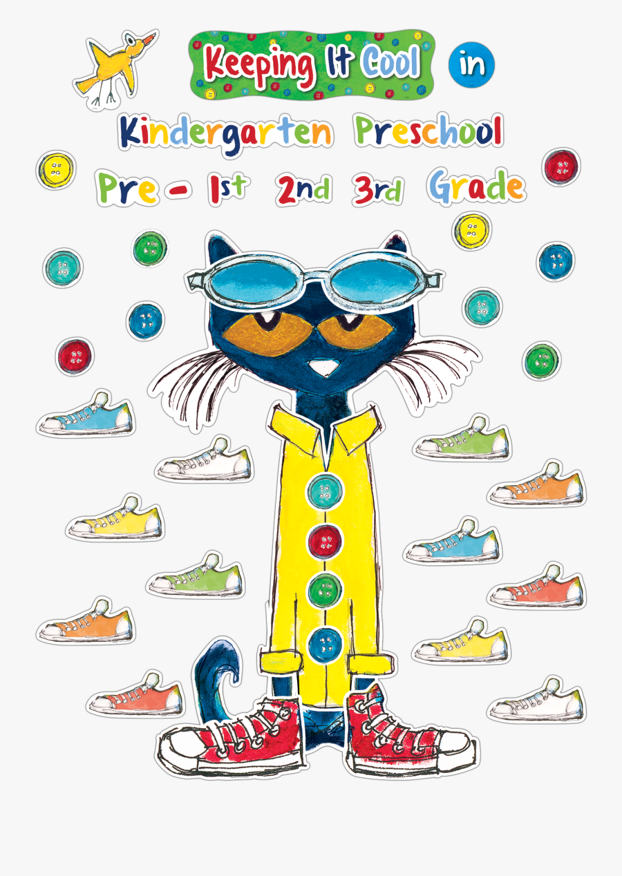 Pete The Cat Bulletin Board, Transparent Clipart