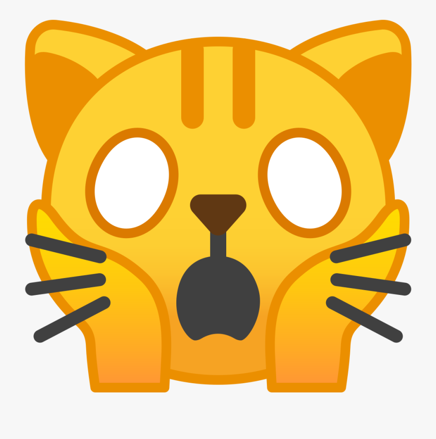 Download Svg Download Png - Cat Emoji Sad, Transparent Clipart
