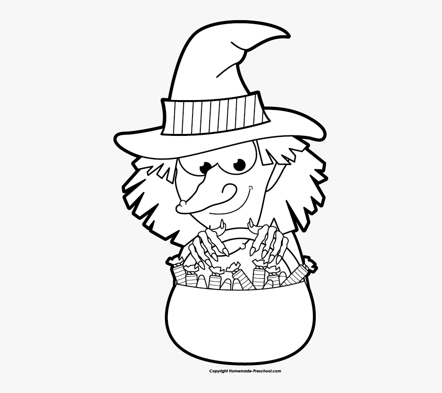 Witch Face Clipart, Transparent Clipart