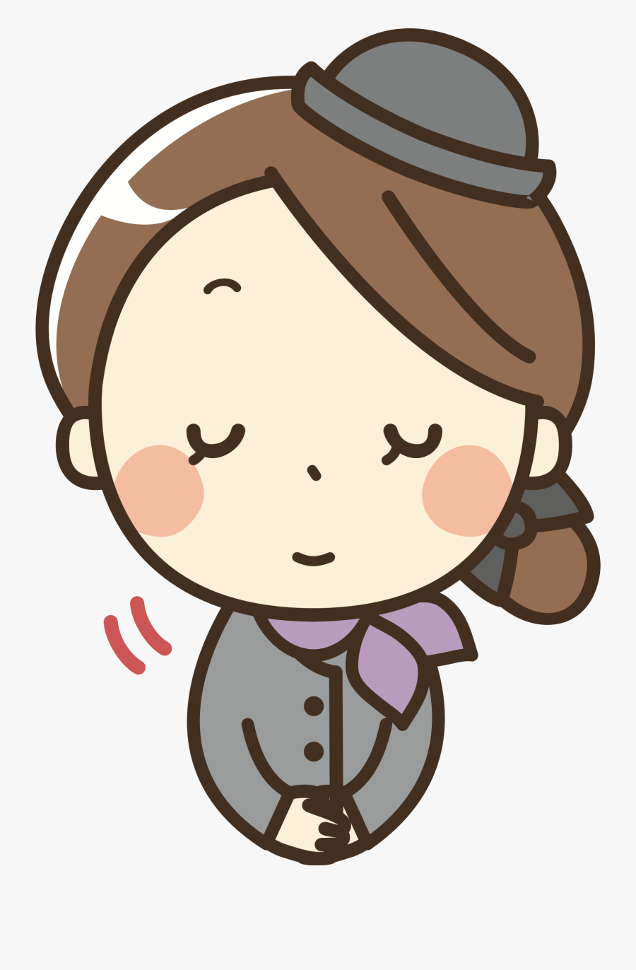 Headgear,happiness,human Behavior - Clipart Flight Attendant Png, Transparent Clipart