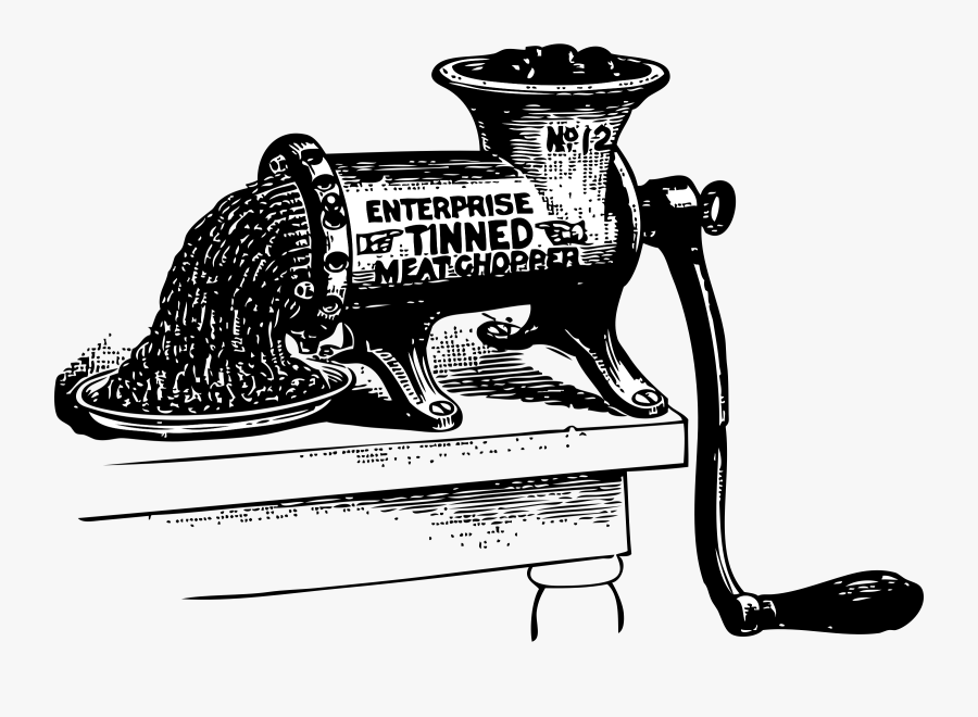 Clipart Meat Grinder Old Fashion Meat Grinder , Free Transparent