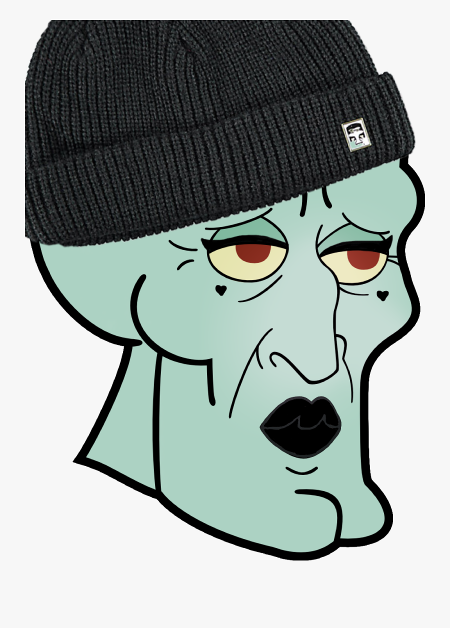 Transparent Handsome Clipart - Handsome Squidward Png, Transparent Clipart