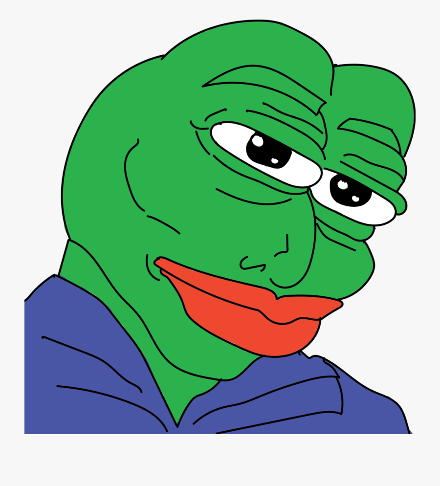 Handsome Pepe - Emojis Para Discord Pepe, Transparent Clipart