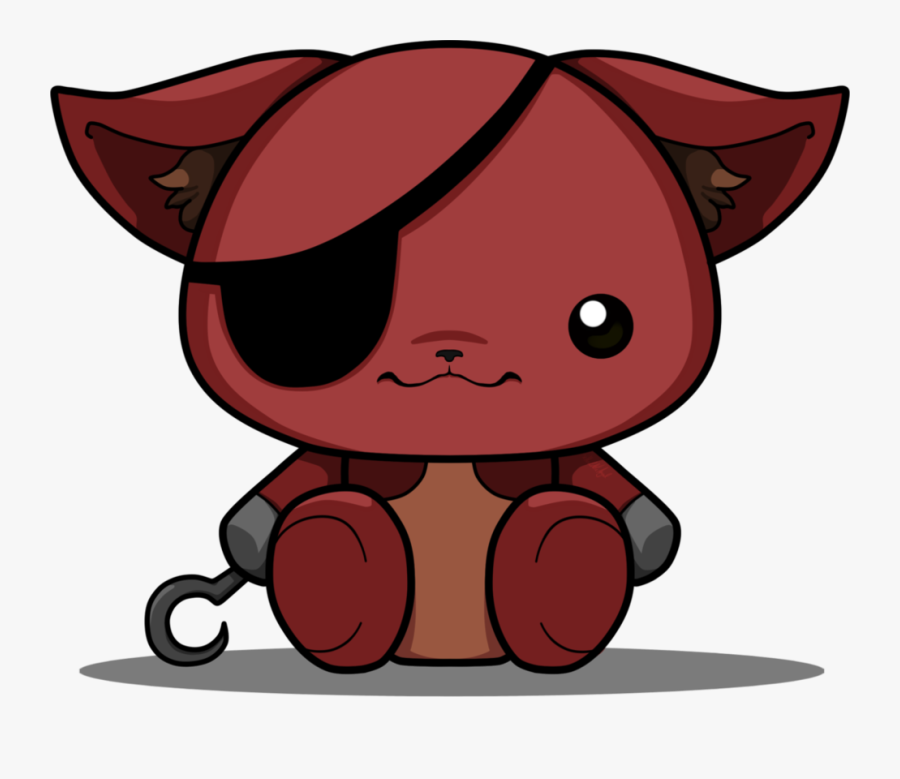 Fnaf Foxy Cute Drawing - Easy Drawing Of Foxy, Transparent Clipart