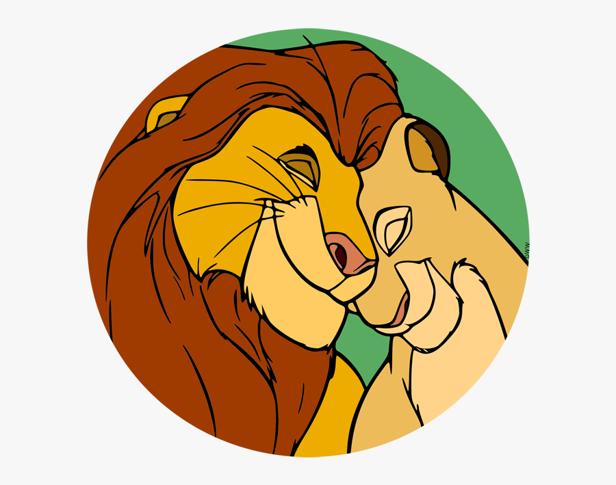 Lion King Mufasa And Sarabi Clipart, Transparent Clipart