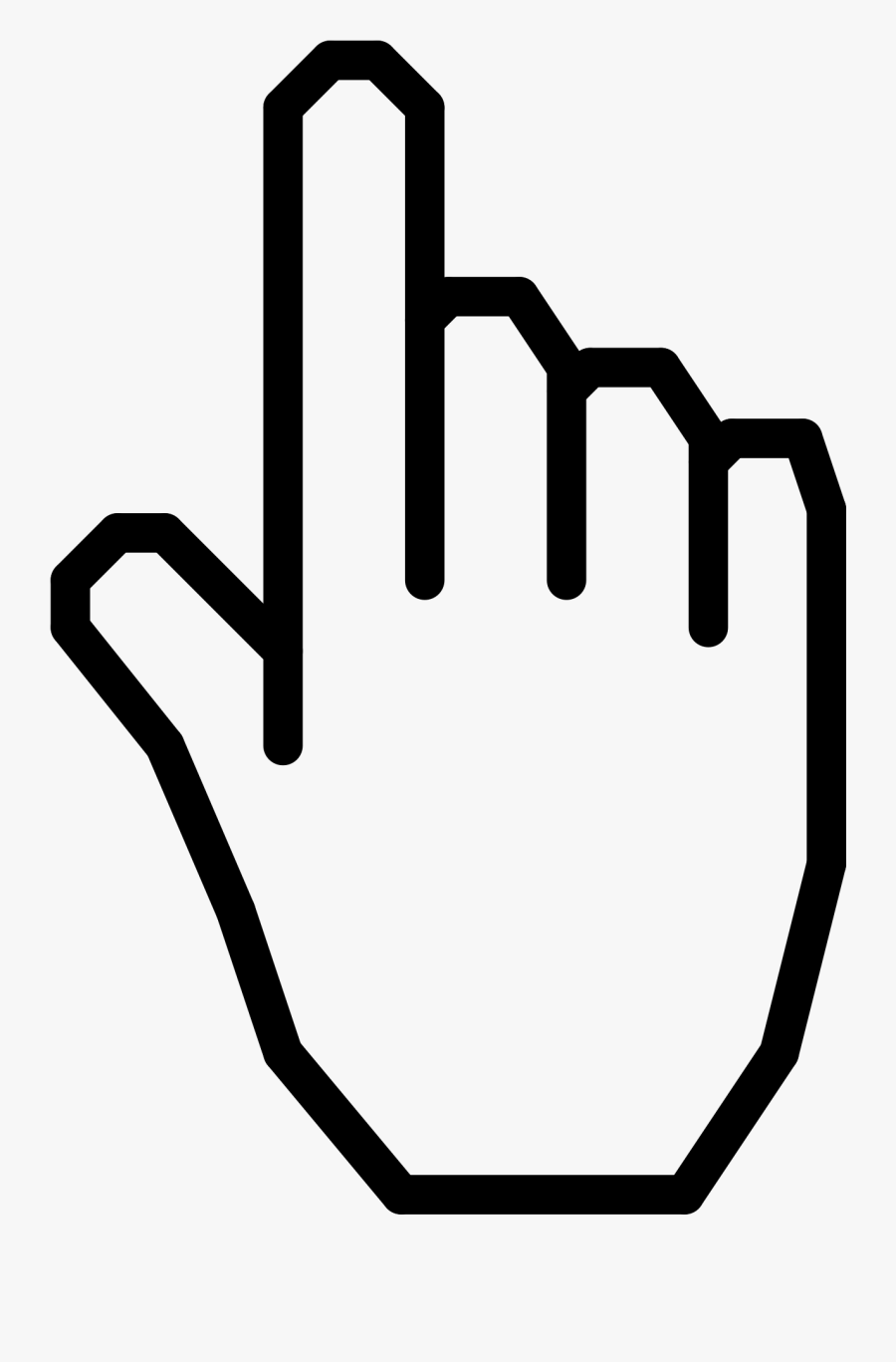 Hand Clipart , Png Download, Transparent Clipart