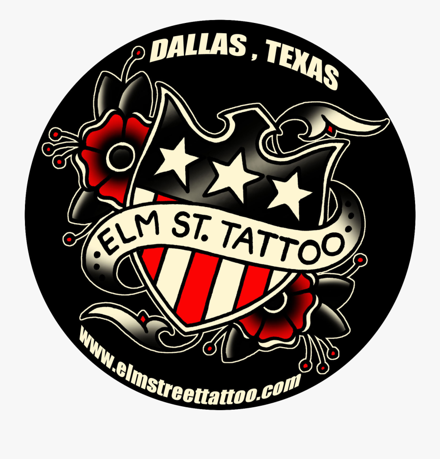 Elm Street Tattoo Logo, Transparent Clipart