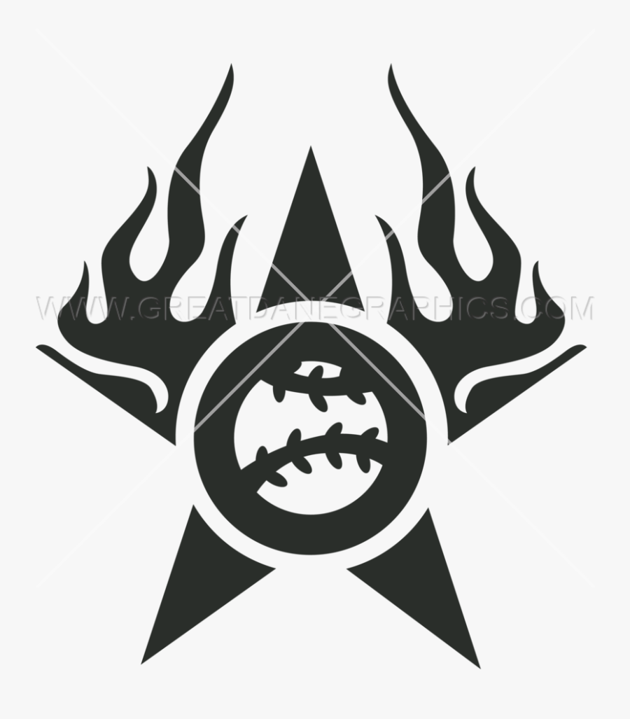 Flaming Star Png, Transparent Clipart