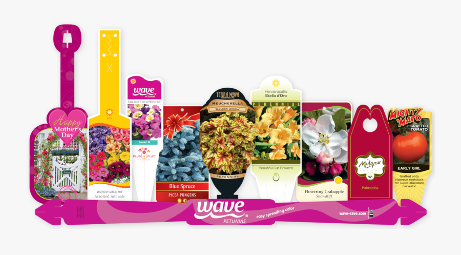 Blank Stakes & Tags, Garden Center - Grape, Transparent Clipart